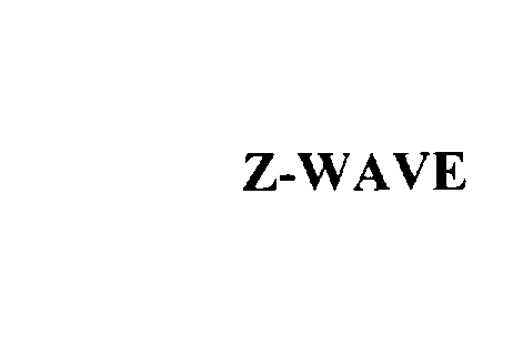 Trademark Logo Z-WAVE