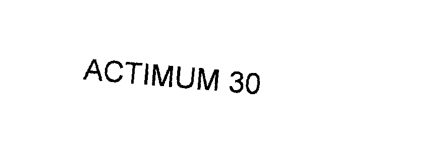 Trademark Logo ACTIMUM 30