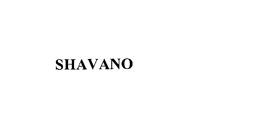  SHAVANO