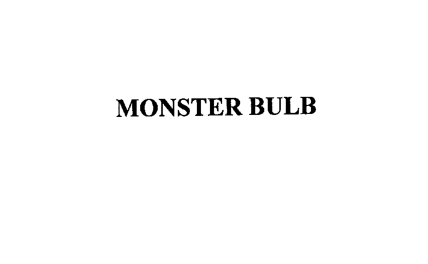  MONSTER BULB