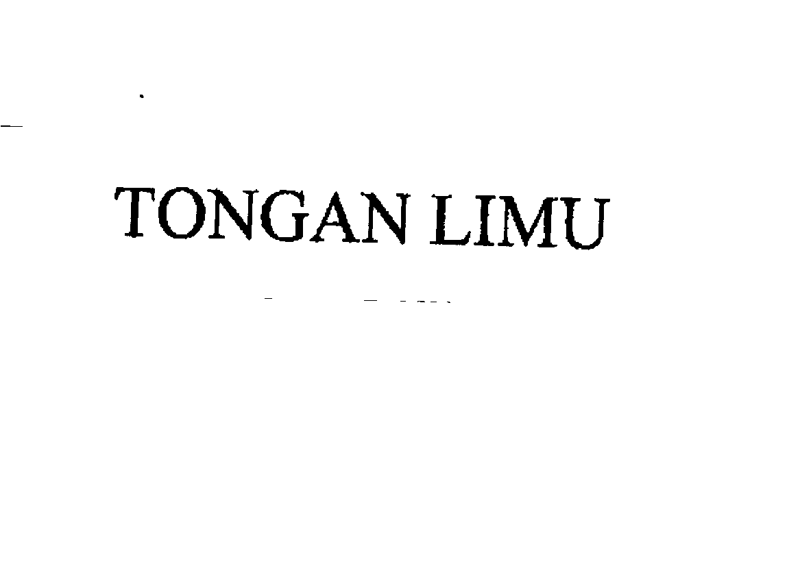  TONGAN LIMU