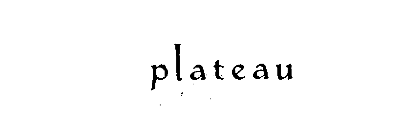 Trademark Logo PLATEAU