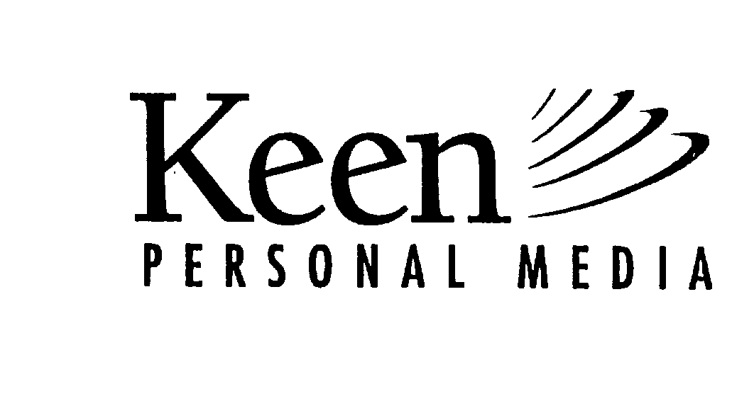 Trademark Logo KEEN PERSONAL MEDIA
