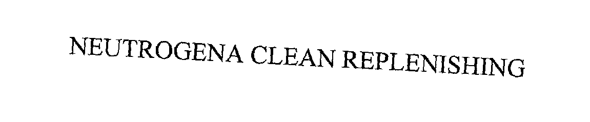  NEUTROGENA CLEAN REPLENISHING