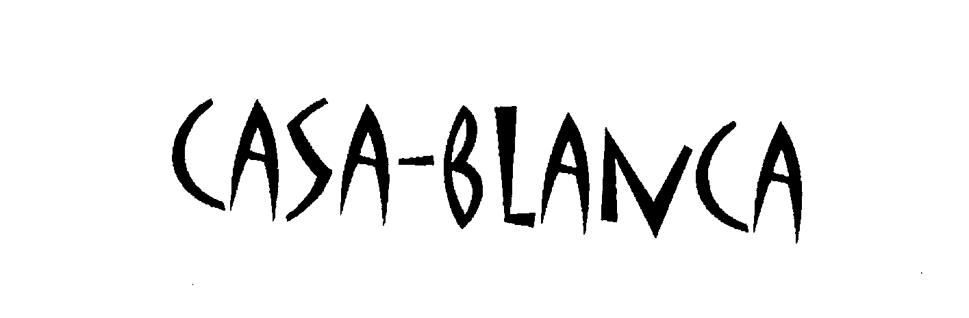 Trademark Logo CASA-BLANCA