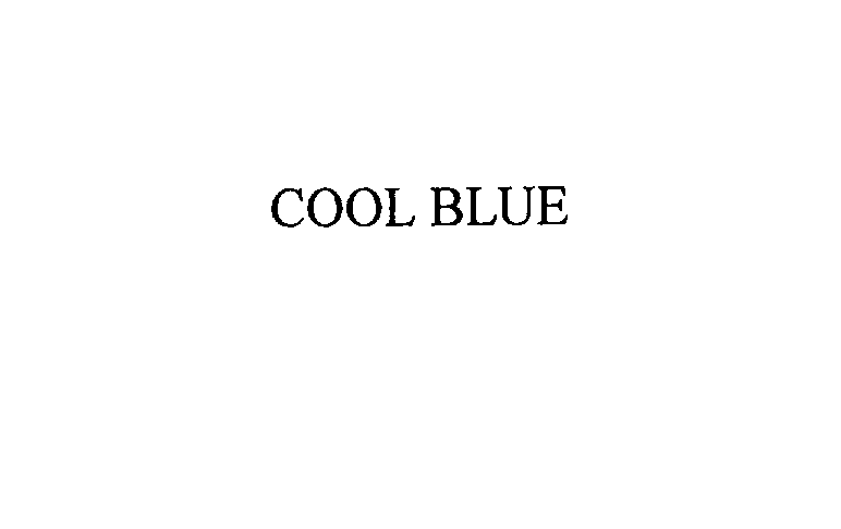 COOL BLUE