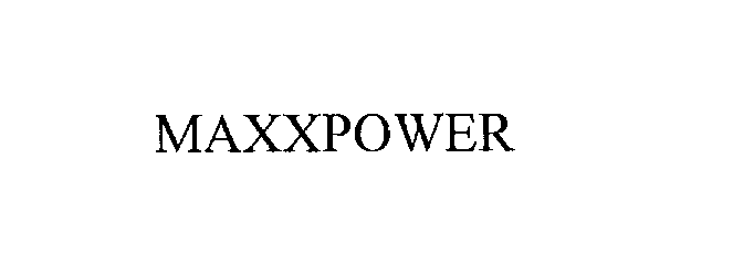  MAXXPOWER