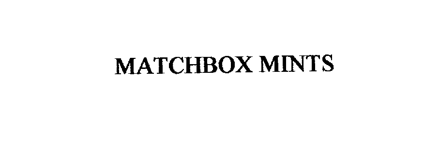  MATCHBOX MINTS