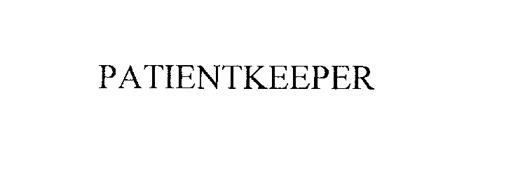  PATIENTKEEPER