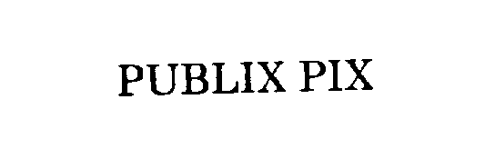 Trademark Logo PUBLIX PIX