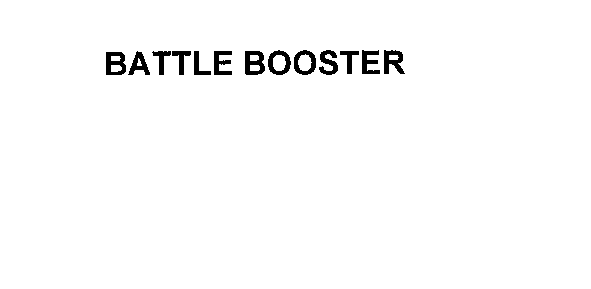 Trademark Logo BATTLE BOOSTER