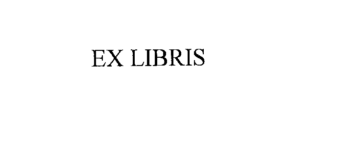 Trademark Logo EX LIBRIS