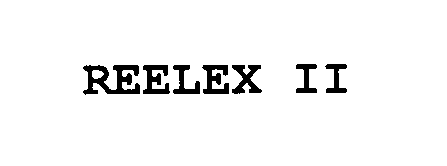 Trademark Logo REELEX II