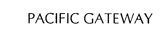 Trademark Logo PACIFIC GATEWAY