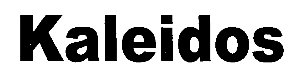 Trademark Logo KALEIDOS