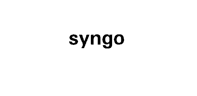 Trademark Logo SYNGO