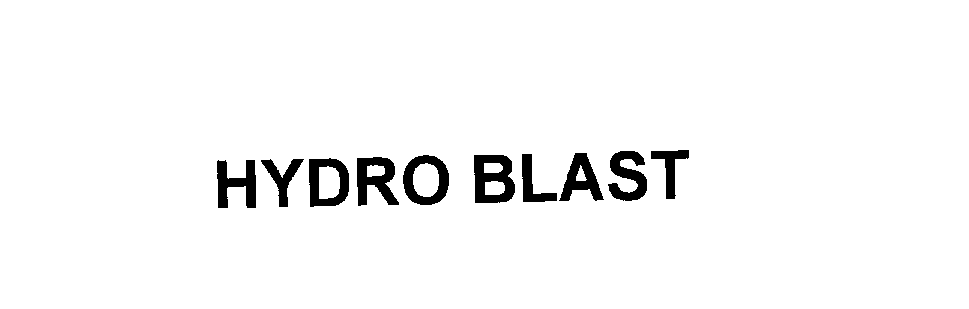 Trademark Logo HYDRO BLAST