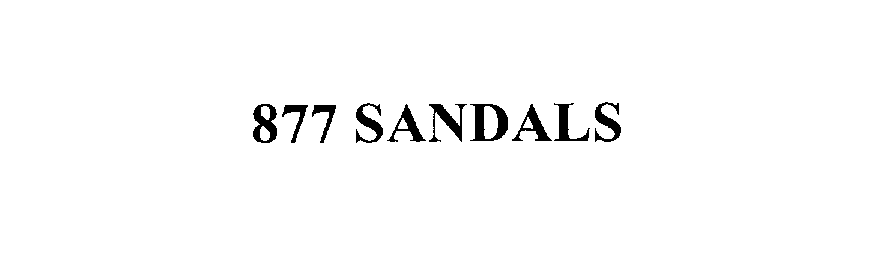  877 SANDALS