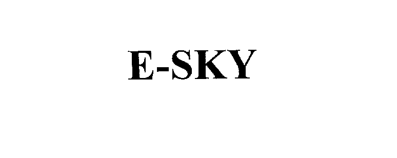  E-SKY