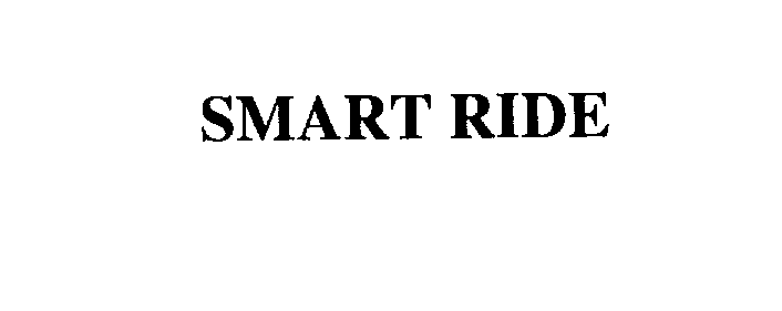 Trademark Logo SMART RIDE