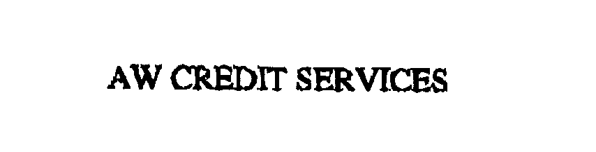  AW CREDIT SERVICES