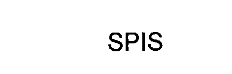 Trademark Logo SPIS