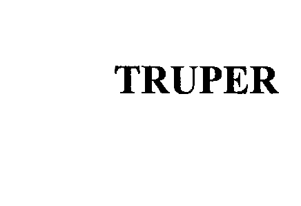 Trademark Logo TRUPER