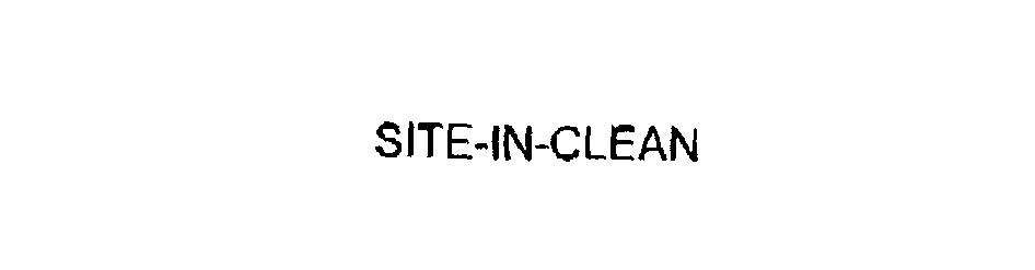  SITE-IN-CLEAN