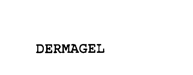 Trademark Logo DERMAGEL