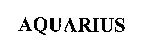 Trademark Logo AQUARIUS