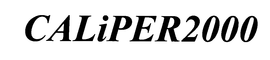Trademark Logo CALIPER2000