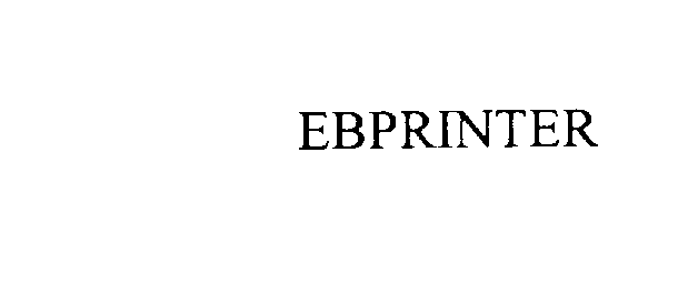 Trademark Logo EBPRINTER