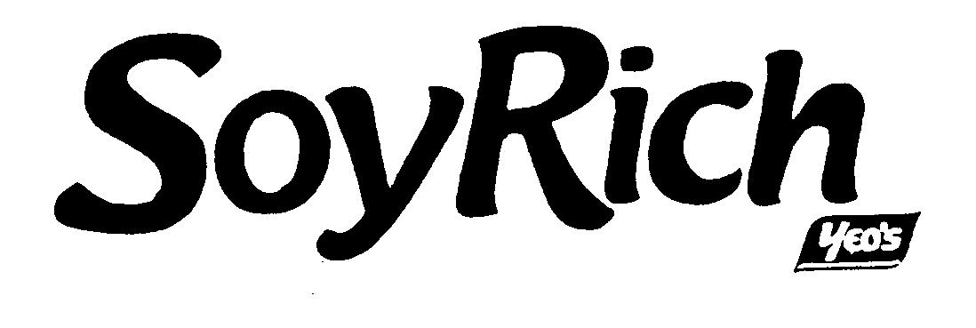 Trademark Logo SOYRICH YEO'S