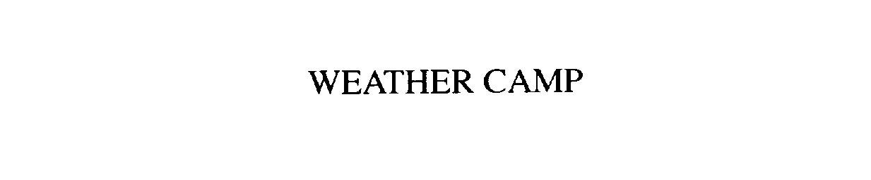  WEATHER CAMP