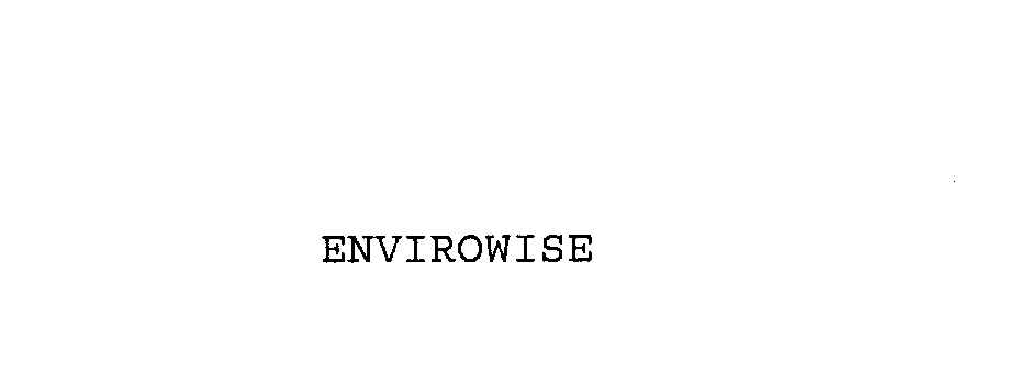 Trademark Logo ENVIROWISE