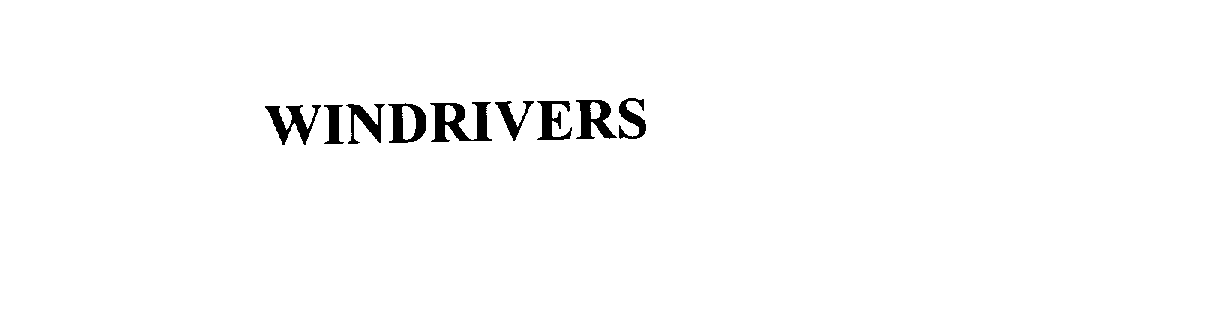 Trademark Logo WINDRIVERS