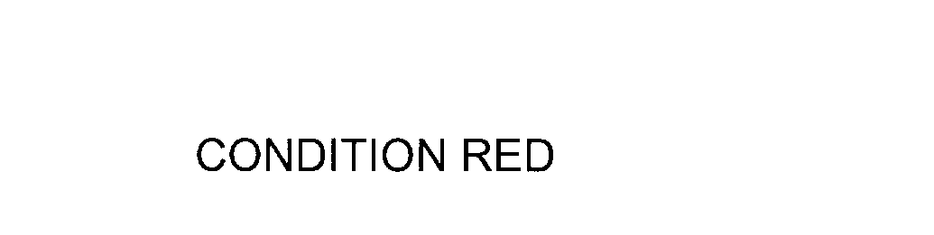  CONDITION RED