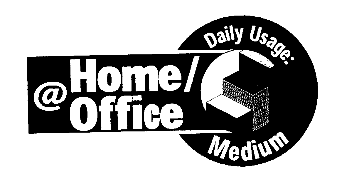  HOME@OFFICE DAILY USAGE: MEDIUM