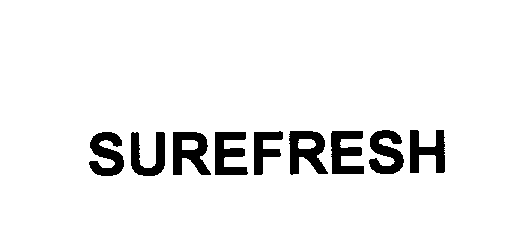 Trademark Logo SUREFRESH