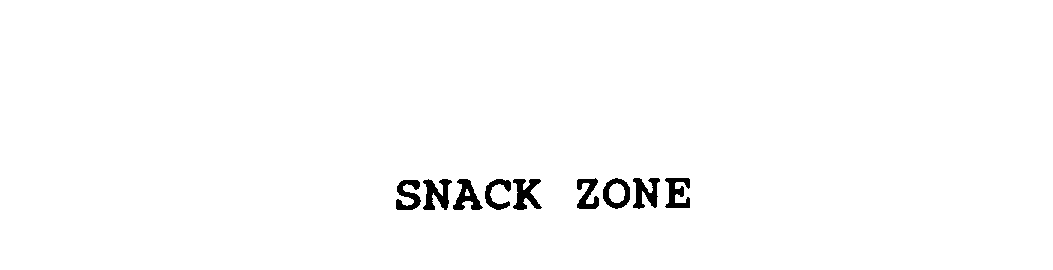 Trademark Logo SNACK ZONE