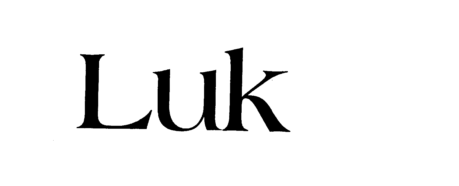 Trademark Logo LUK