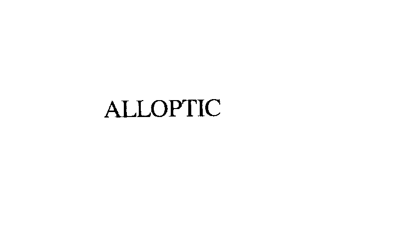  ALLOPTIC