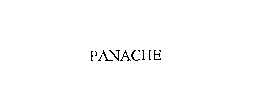 Trademark Logo PANACHE
