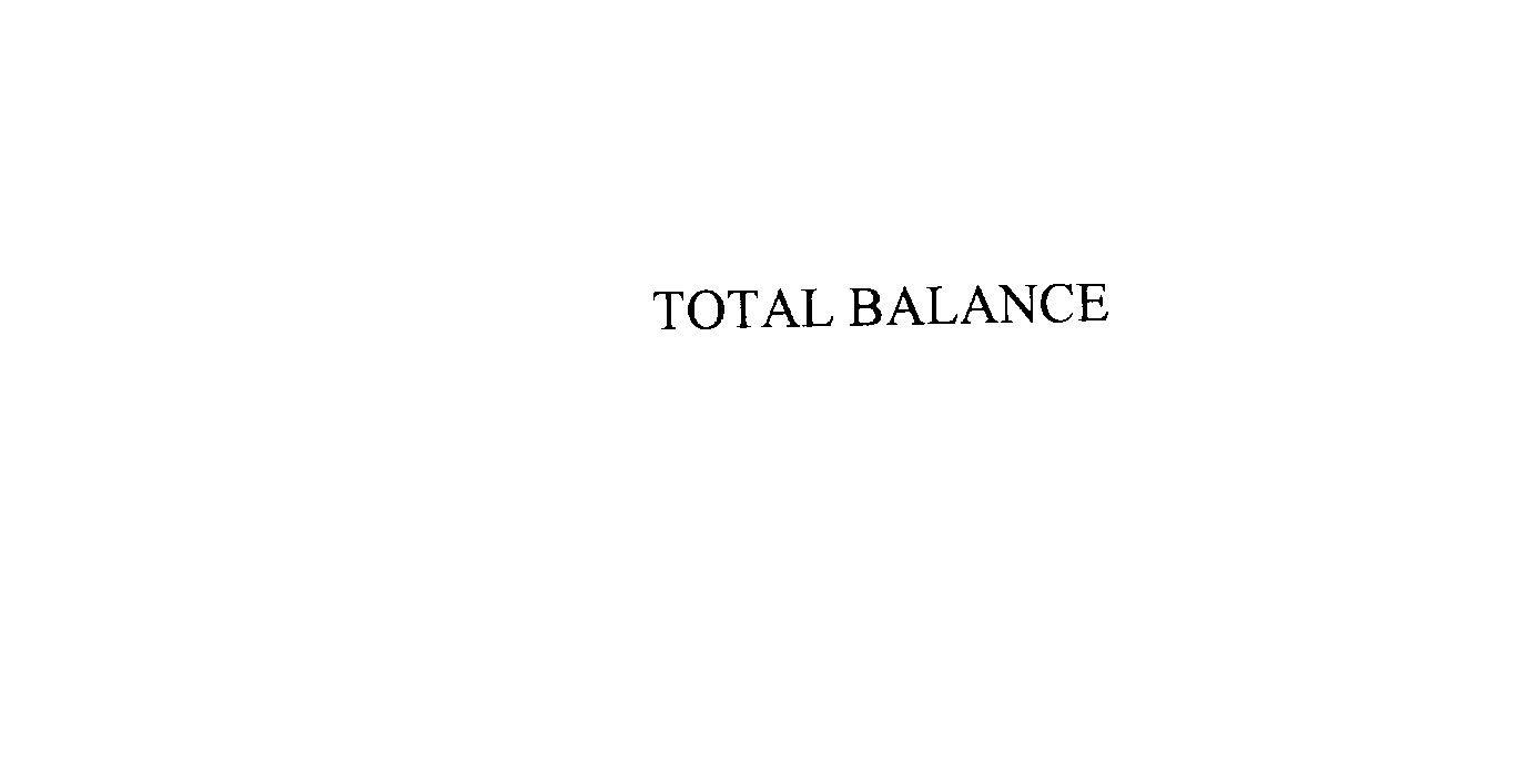 TOTAL BALANCE