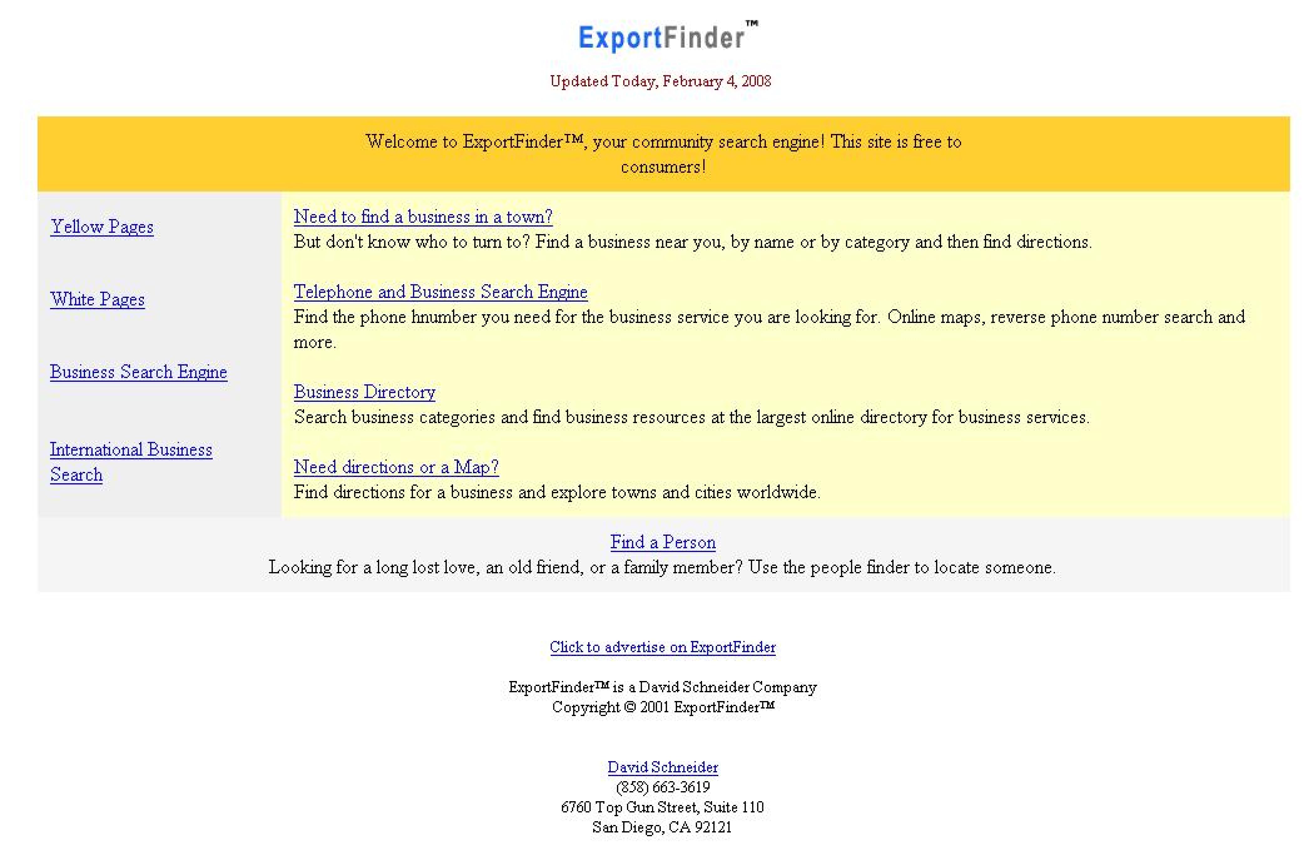 Trademark Logo EXPORTFINDER