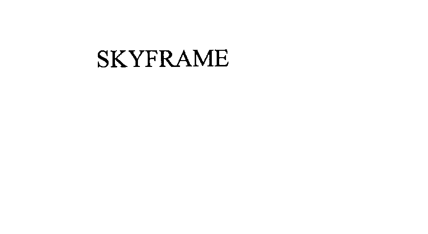  SKYFRAME