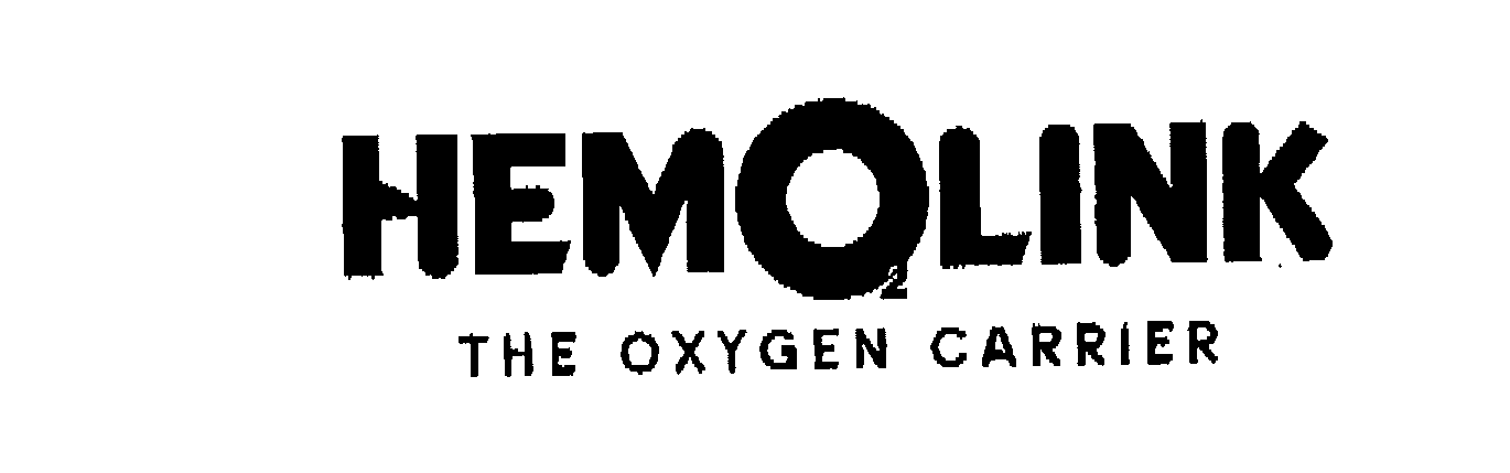  HEMOLINK THE OXYGEN CARRIER