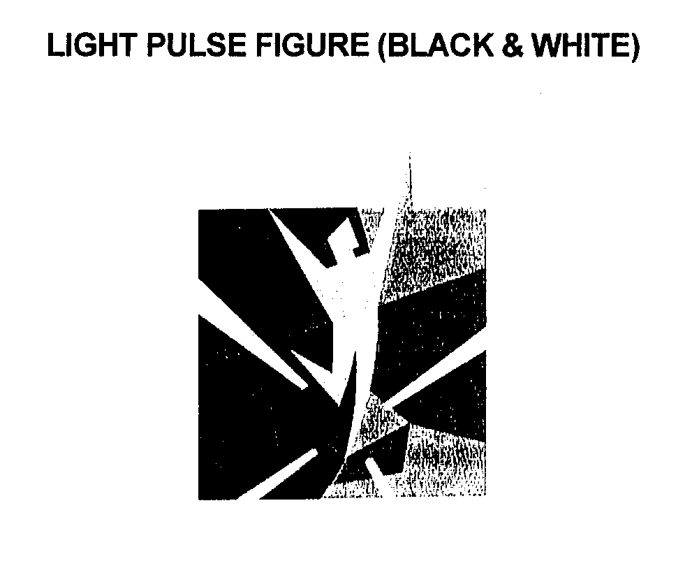  LIGHT PULSE FIGURE (BLACK AND WHITE)