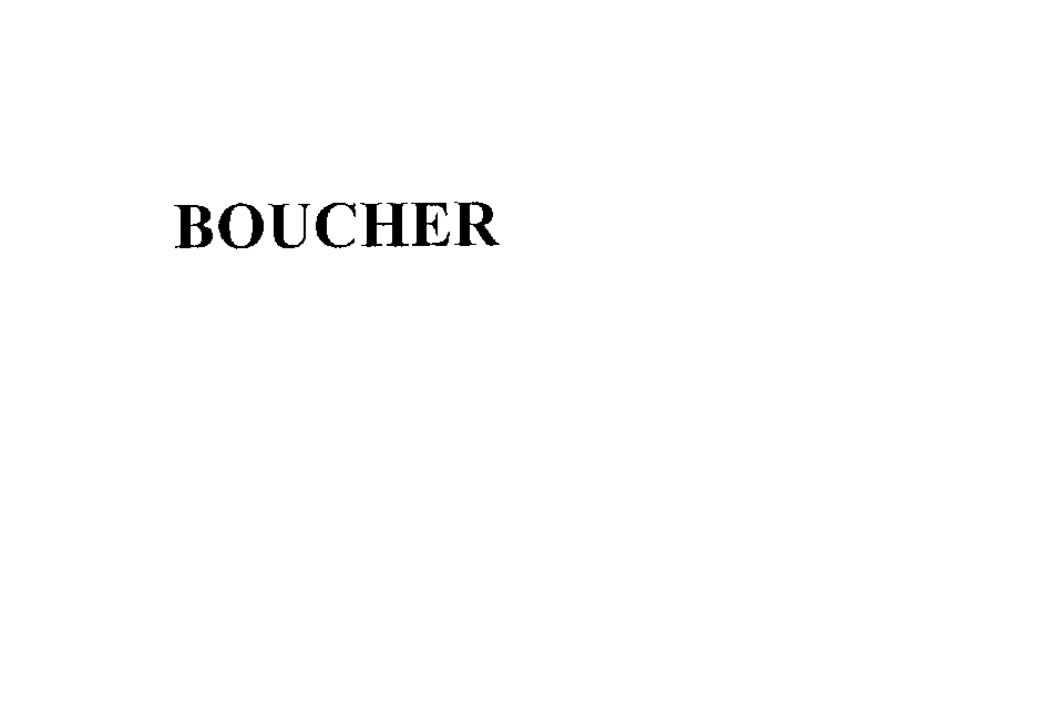 BOUCHER