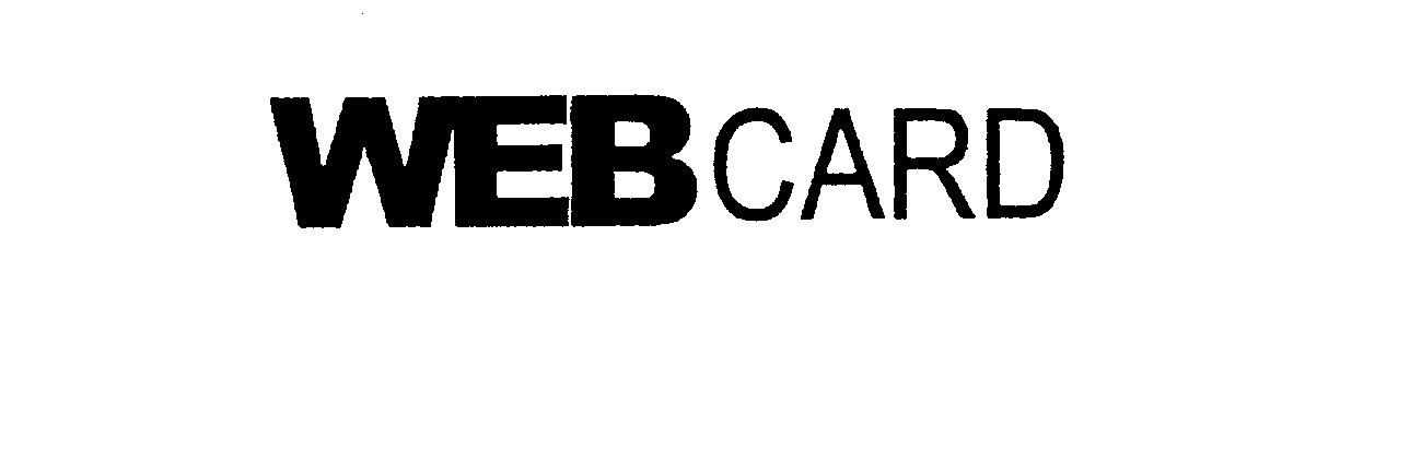 Trademark Logo WEB CARD